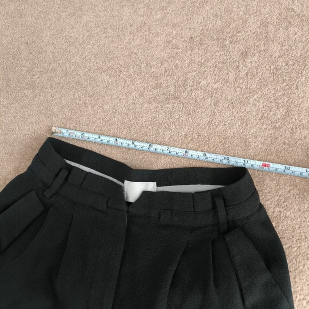 Aritzia Wilfred Le Fou Minimalist Pleated Modern Flap Pocket Tapered Pants 2 - Picture 7 of 10